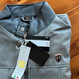 GRAY MENS BOMBERS JACKET